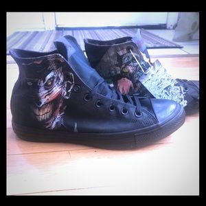DC comics Joker Converse shoes-NWT